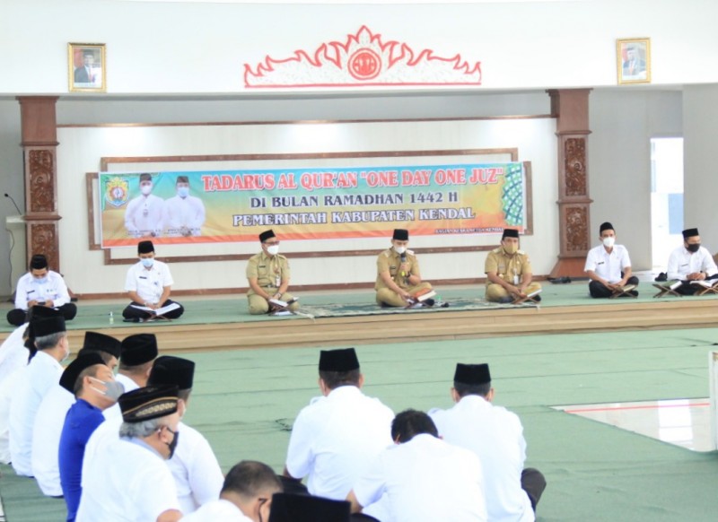 Pemkab Kendal Laksanakan Tadarus Al-Quran Setiap Hari di Bulan Ramadhan