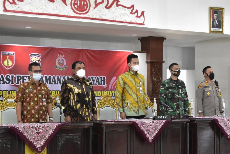 Dico M. Ganinduto Sampaikan 4 Hal dalam Rakor Kondusivitas Wilayah