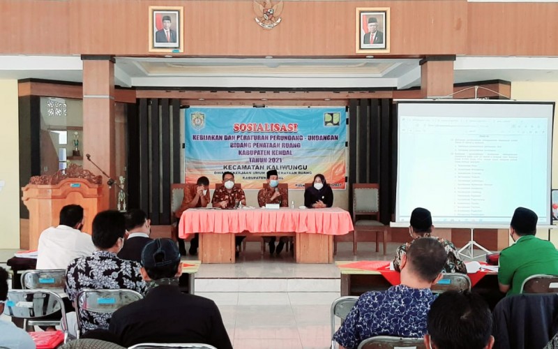 Pemkab Kendal Sosialisasikan Kebijakan dan Perpu Bidang Penataan Ruang