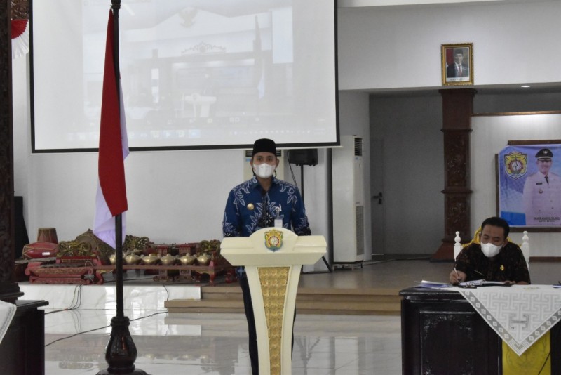 Rakor POK Kendal, Bupati Minta Adanya Percepatan Belanja Fisik dan Modal