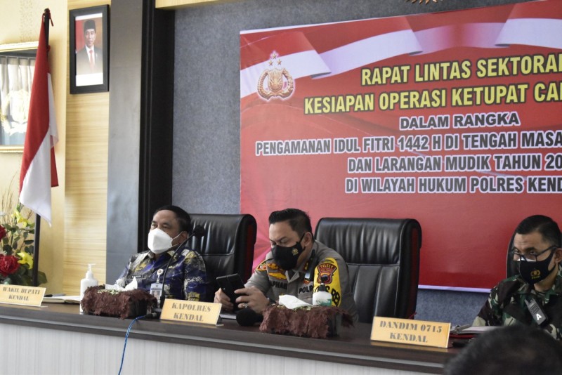 Rapat Lintas Sektoral Bahas Kesiapan Operasi Ketupat Candi 2021