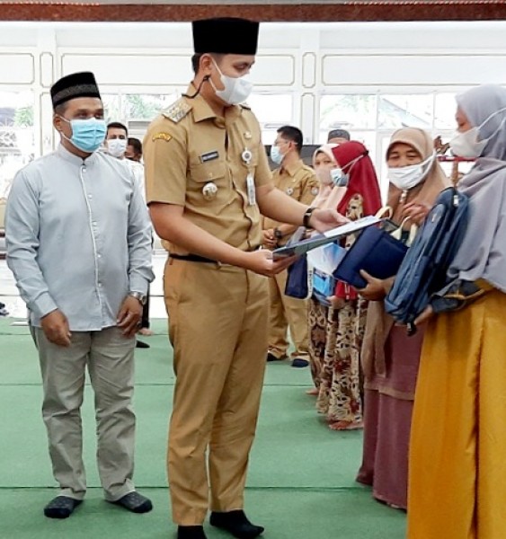 Acara Buka Puasa Bersama, Bupati Dico Minta Anak Panti Asuhan Taati Prokes
