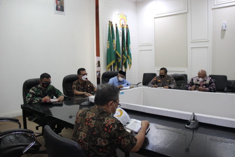 Pemkab Kendal Adakan Rapat Koordinasi Penanganan Virus Covid-19