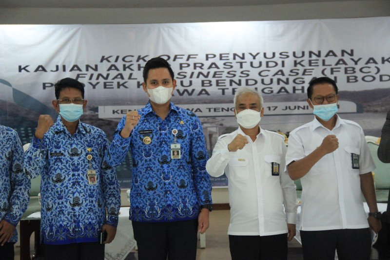 Pembangunan Bendung Bodri Masuk dalam Projek Strategis Nasional