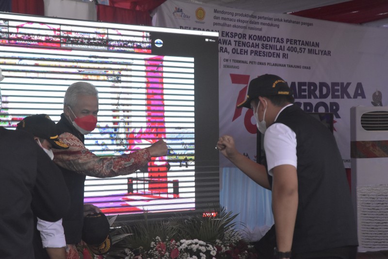 Merdeka Ekspor 2021, Kendal Sumbang Ekspor Pala,Biji Kopi dan Porang