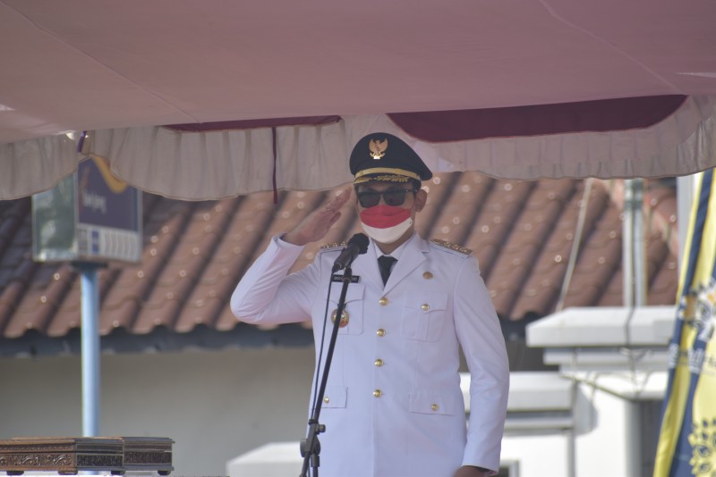 Bupati Kendal Menjadi IRUP Uapcara HUT Kemerdekaan RI ke 76