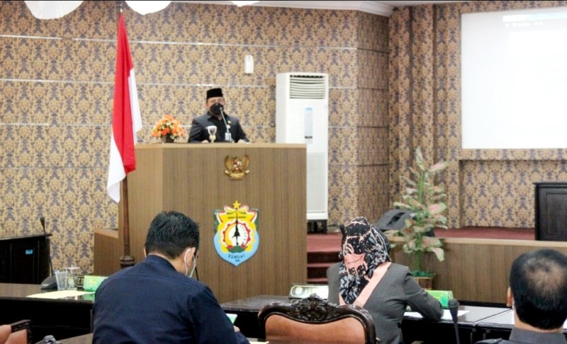 Rapat Paripurna, Perubahan APBD Kendal Tahun Anggaran 2021 Telah Disetujui