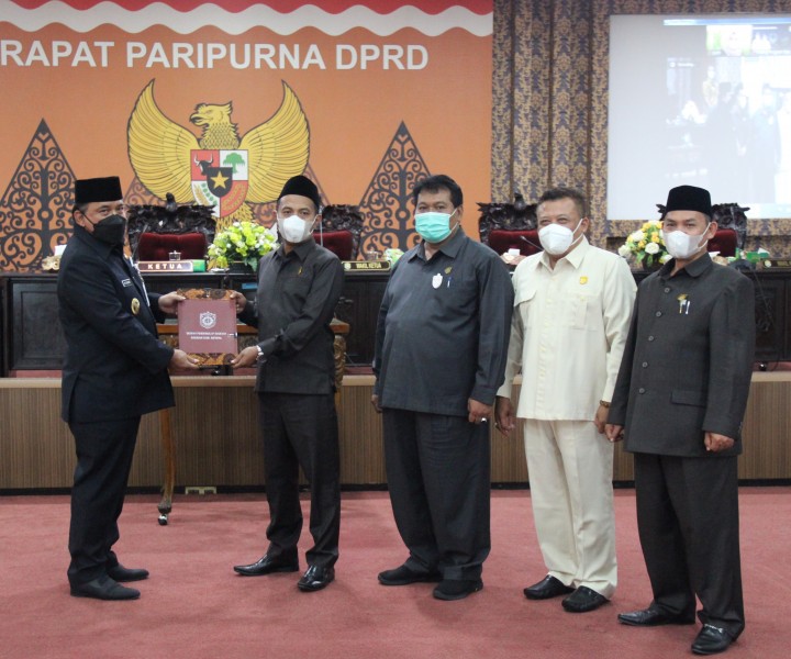 Rapat Paripurna DPRD Kendal, Persetujuan Bersama KUA-PPAS APBD Tahun 2022