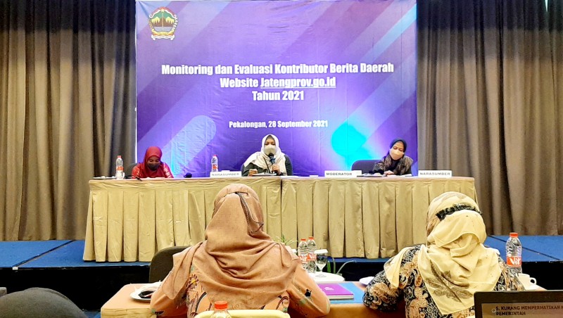 Diskominfo Jateng Gelar Monev Kontributor Berita Daerah Website Jatengprov