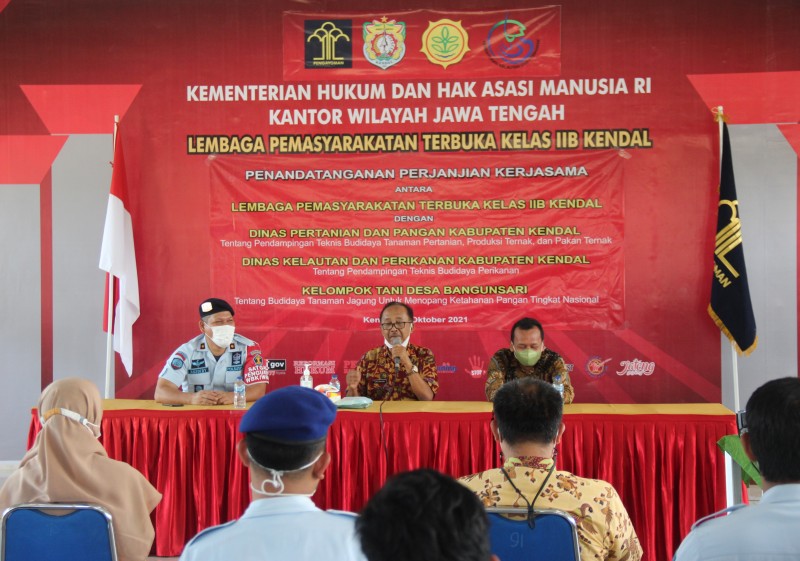 Pemkab Kendal Dorong Lapas Kelas II B Maksimalkan Pemanfaatan Lahan