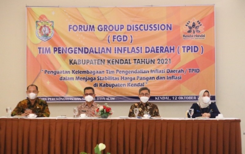 Pemkab Kendal Menggelar FGD TPID Tahun 2021