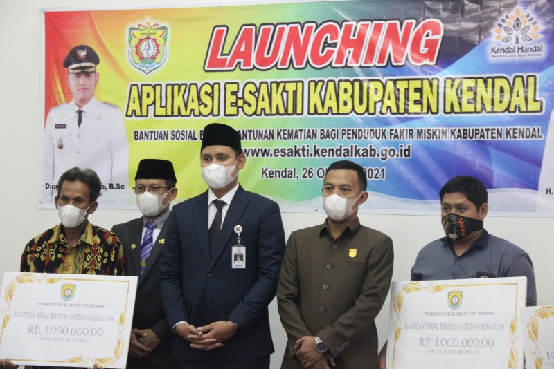 Bupati Kendal Launching Aplikasi E-Sakti