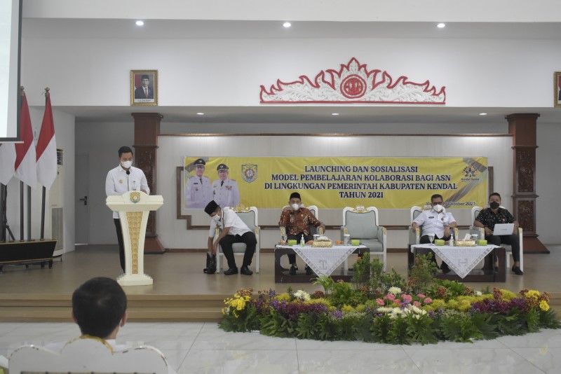 Bupati Kendal Launching Mode Pembelajaran Kolaborasi Bagi ASN