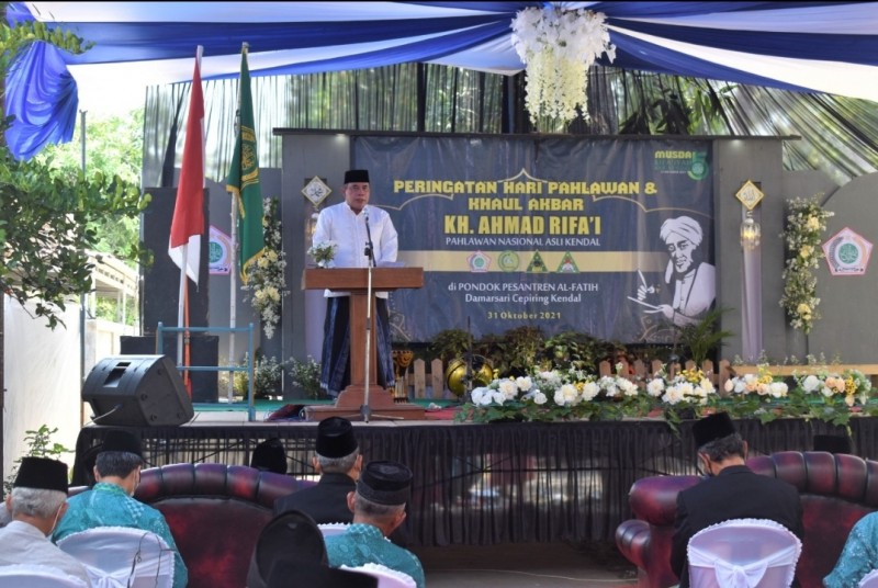Wabub Kendal Hadiri Haul KH. Ahmad Rifa'i Pahlawan Nasional Asal Kendal