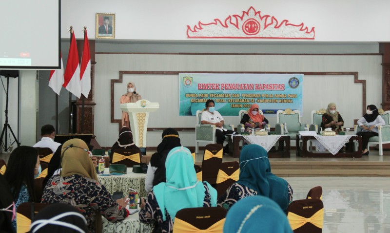 Bunda Paud Kabupaten Kendal Menggelar Bimtek Penguatan Kapasitas
