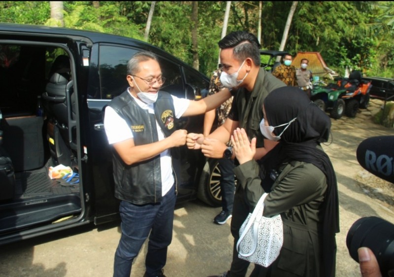 Bupati Dico Sambut Hangat Kedatangan Wakil Ketua MPR RI Zulkifli Hasan