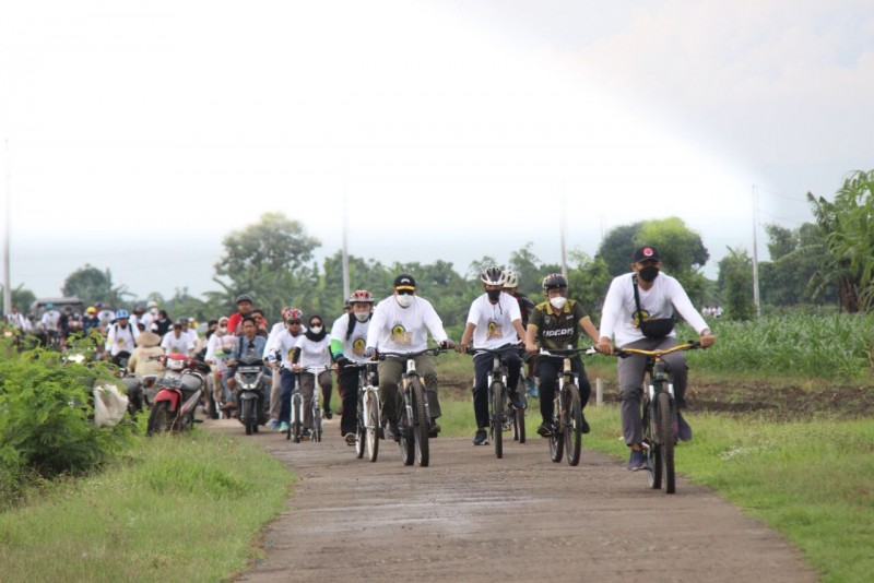 Fun Bike Sekaligus Peresmian Taman Sidodadi Pantai Indah Kemangi