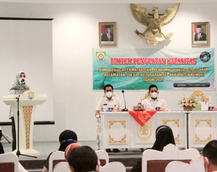 Bunda Paud Kabupaten Kendal Gelar Bimtek Penguatan Kapasitas