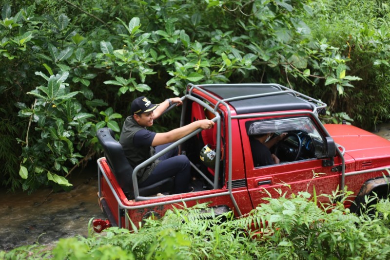 Kembangkan Tempat Wisata, Bupati Kendal Launchig Offroad Jeep Boja