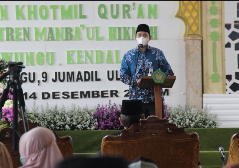 Bupati Kendal Berikan Motivasi Kepada Santri Ponpes Manbaul Hikmah
