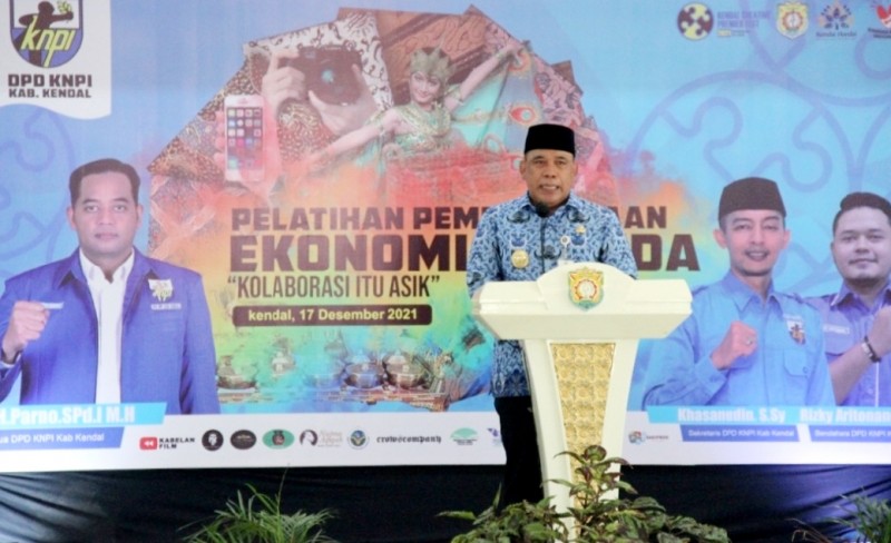 Wakil Bupati Kendal Buka Acara CreativePrenuer Tahun 2021