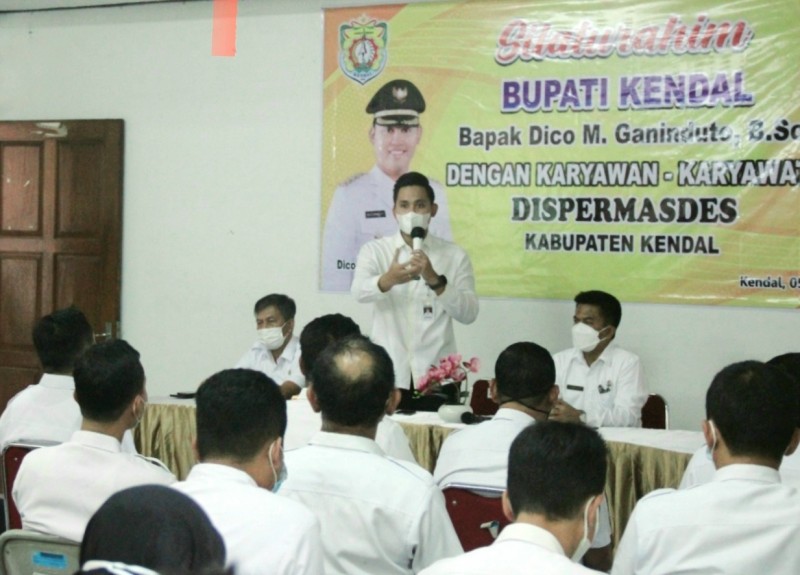 Bupati Dico Minta Dispermasdes Bekerja Kolaboratif dan Berinovasi
