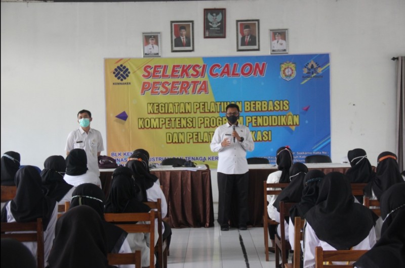 Kejar Target Pekerja 100 Orang Perbulan, Seleksi Tahap I BLK Fokus Menjahit