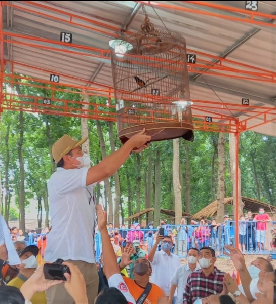 Bupati Dico Membuka Acara Kicau Mania dan Meninjau Potensi Wisata