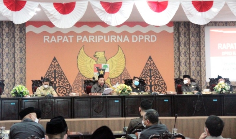 DPRD Kendal Gelar Rapat Paripurna Perubahan Alat Kelengkapan