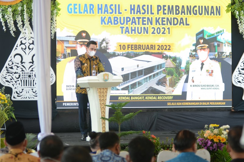 Bupati Kendal Resmikan beberapa hasil Pembangunan pada Tahun 2021
