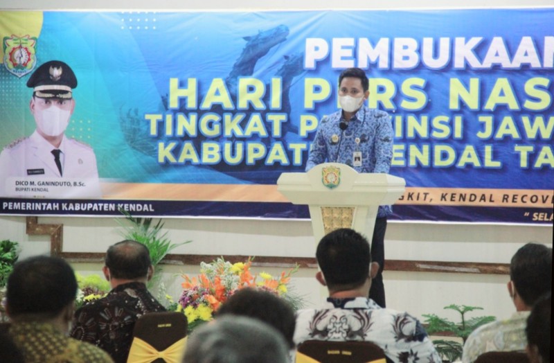 Bupati Dico Membuka Acara Peringatan Hari Pers Tingkat Jawa Tengah