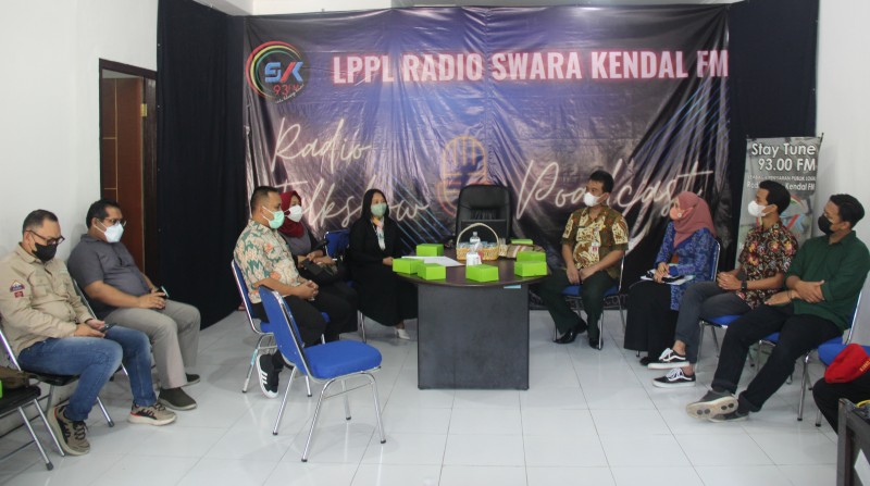 LPPL Radio Swara Kendal Terima Kunjungan Komisi A DPRD Provinsi Jateng