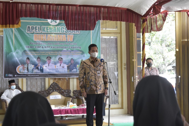 Bupati Kendal Membuka Langsung Pelatihan Diklatama IV CBP/KPP Cepiring