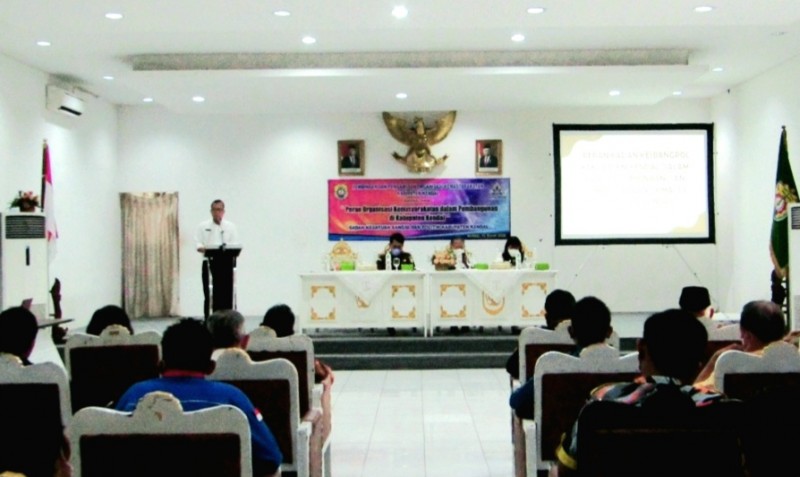 Badan Kesbangpol Kendal menggelar Rapat Prmbinaan dan Pengawasan Ormas