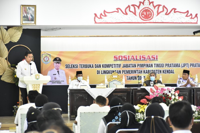 Bupati Kendal Sosialisasikan Seleksi Terbuka JPT