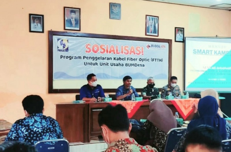 Penggelaran Kabel Fiber Optik Mulai Disosialisasikan ke Desa