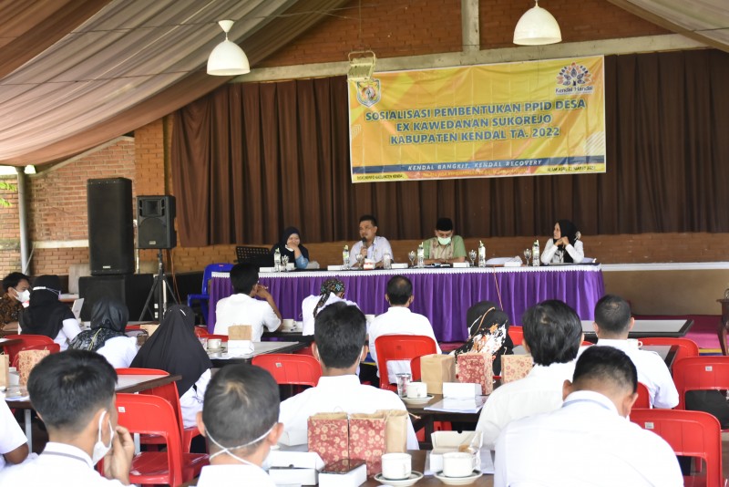 Diskominfo Kendal Sosialisasikan Pembentukan PPID Desa