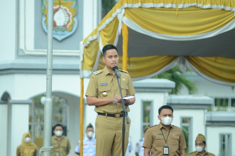 Pesan Bupati pada APEL Bersama Bulan Mei