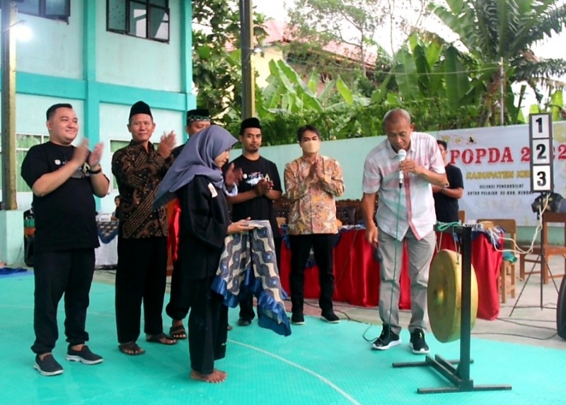 POPDA Tingkat Kabupaten Kendal Tahun 2022 Cabang Pencak Silat  Resmi Dibuka