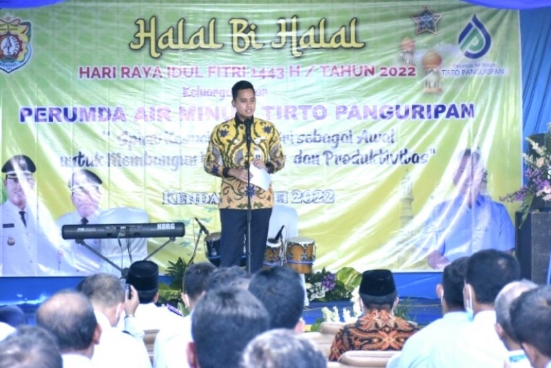 Acara Silaturahim,  Bupati Dico : PDAM Harus Bisa Menerikan Solusi Terbaik