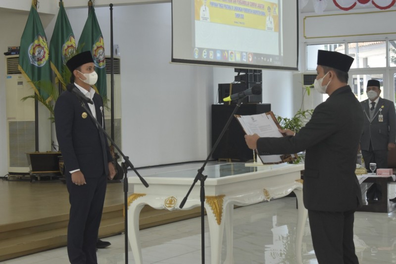 Bupati Kendal Melantik Sembilan Pejabat Tinggi Pratama