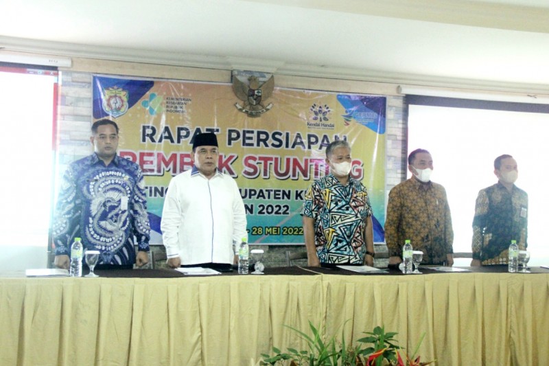Wabub Kendal Buka Pelaksanaan Rembuk Stunting Tahun 2022