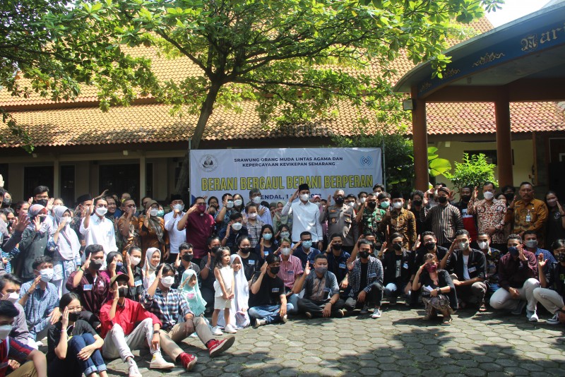 Acara Srawung Pemuda Lintas Agama, Bupati Dico Minta Terus Jaga Kebinekaan