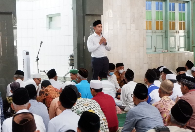 Usai Safari Sholat Jumat, Bupati Sampaikan Revitalisasi Alun-Alun Kaliwungu