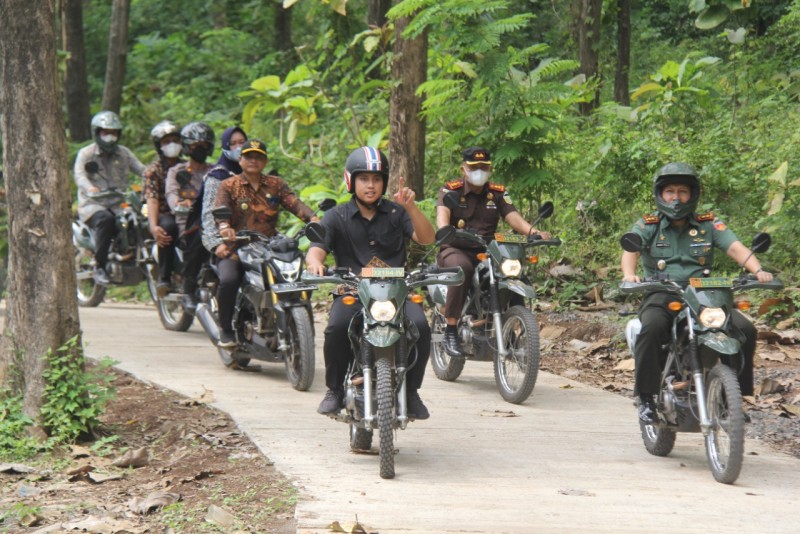 Bupati Kendal Resmikan Hasil TMMD Sengkuyung I di Desa Sambungsari