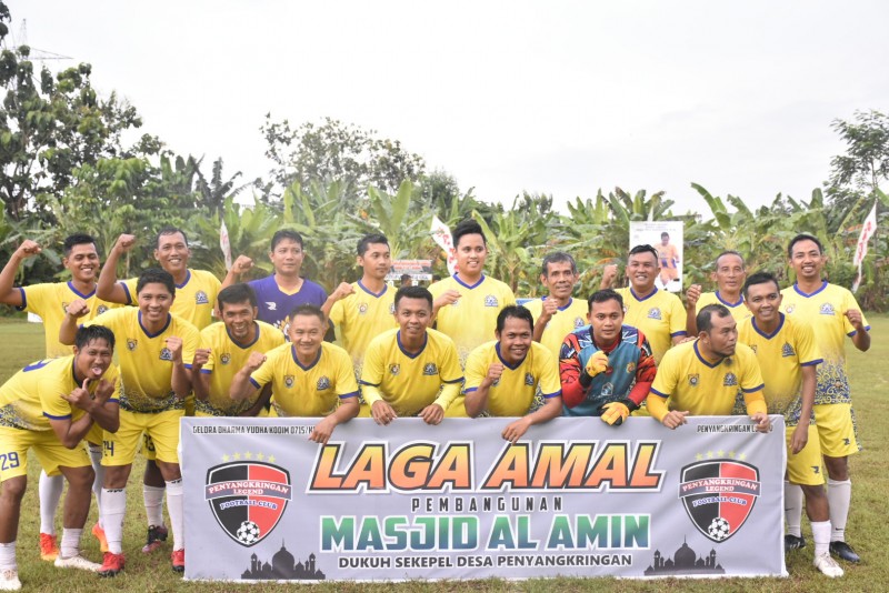 Laga Amal Pemkab Kendal VS Penyangkringan Legend