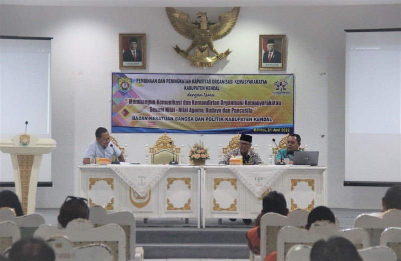 Badan Kesbangpol Kendal Tingkatkan Kapasitas Bagi Ormas