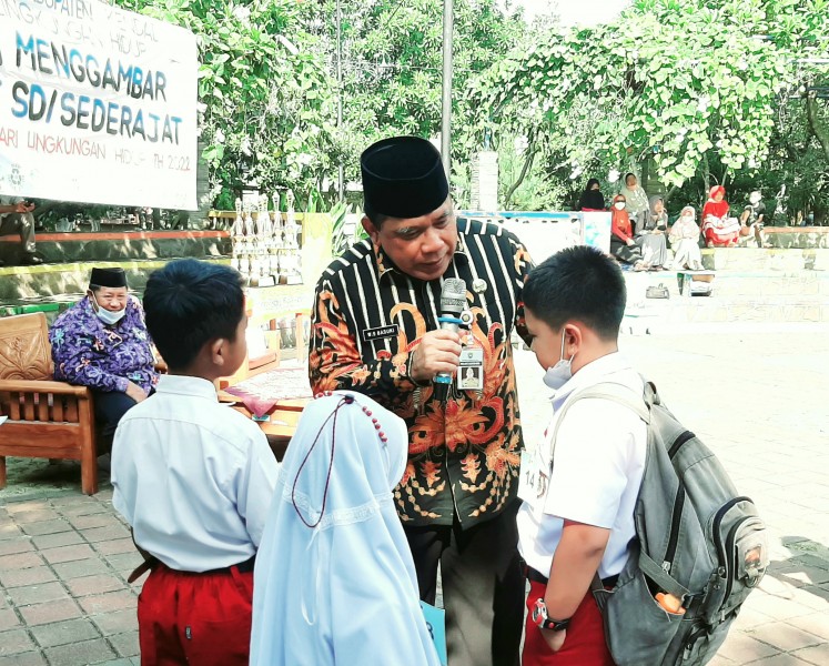 Wakil Bupati Kendal Buka Lomba Menggambar Tingkat SD Sederajat