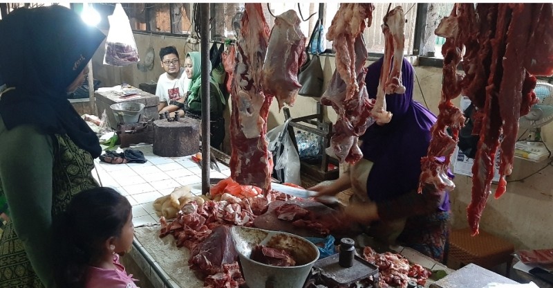 Jelang Idul Adha, Harga Daging Sapi dan Kambing di Pasar Stabil