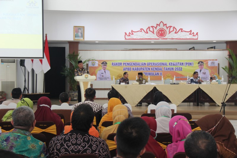 Pemkab Kendal Gelar Rakor POK APBD Tahun 2022